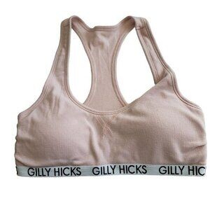 Gilly‎ Hicks Bralette Womens Size M Pink Blush Padded Pre-Owned